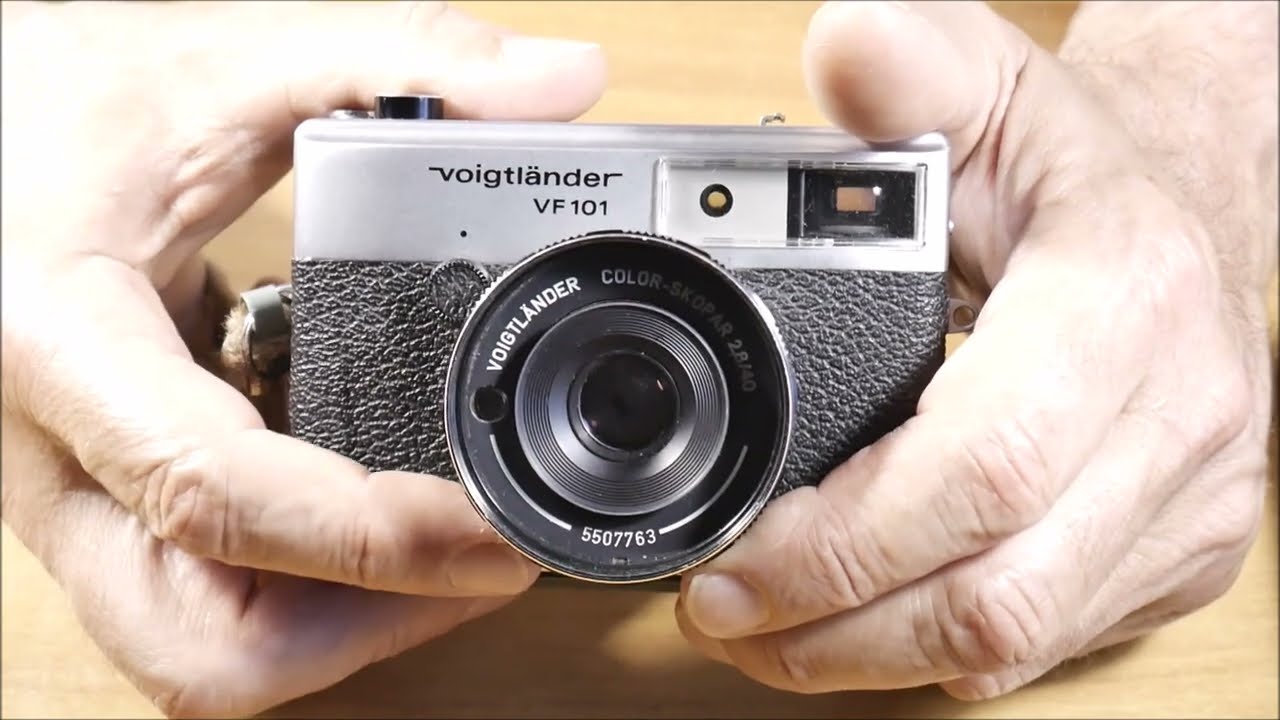 Voigtlander VF 101 (Zeiss s 312) dagli anni '70 una compatta di grande qualità