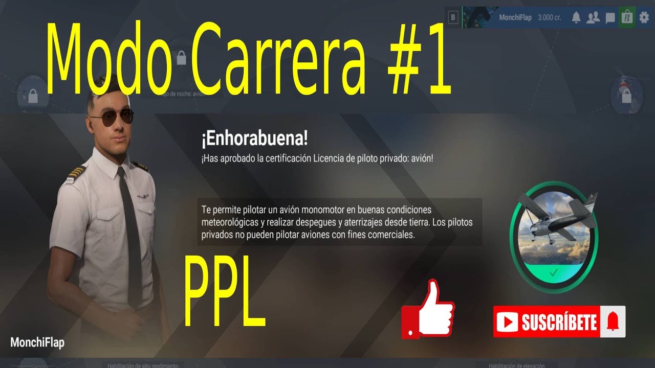 MSFS2024 || Modo Carrera #1 || Licencia PPL