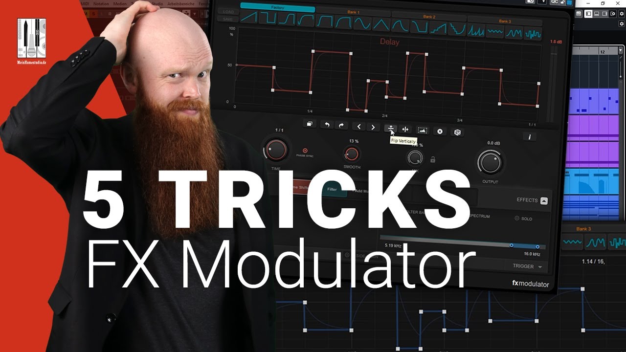 5 Techniken mit dem FX Modulator in Cubase 12 | Tutorial & &Uuml;berblick