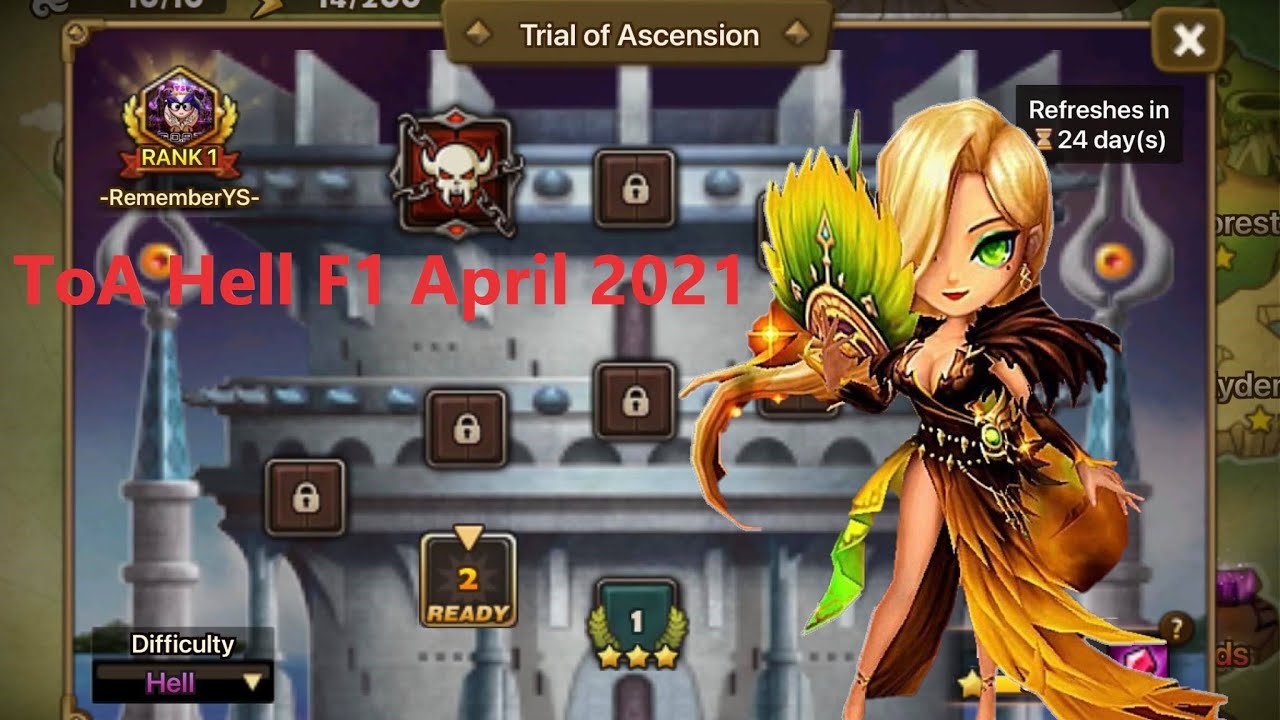 ToA Hell April 2021 F1