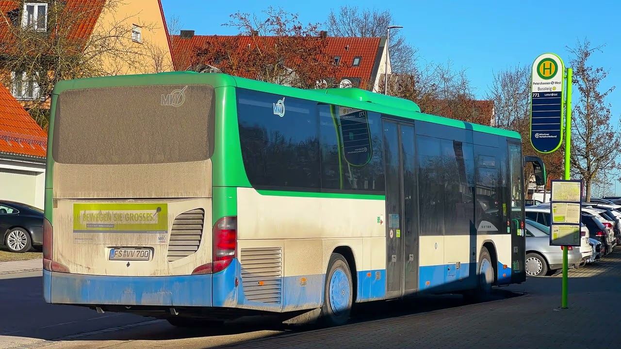 #455 Setra S415LE business | Motorstart [Voith Sound] |Busse in München •Wieheu (MVV) -FS-VV 770
