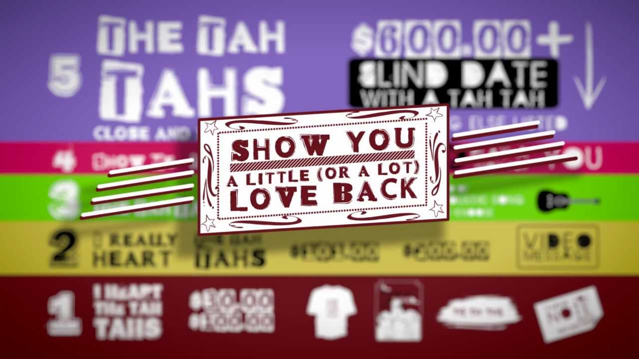 The Tah Tahs Official Fundraiser video.