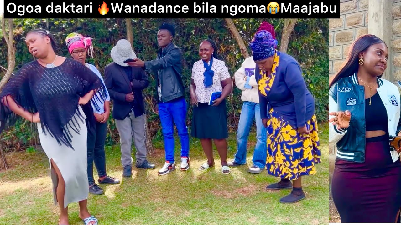 Daktari amefanya Cynthia na mama yake kudance bila ngoma😂This will break your ribs 🔥Pesa imerudi