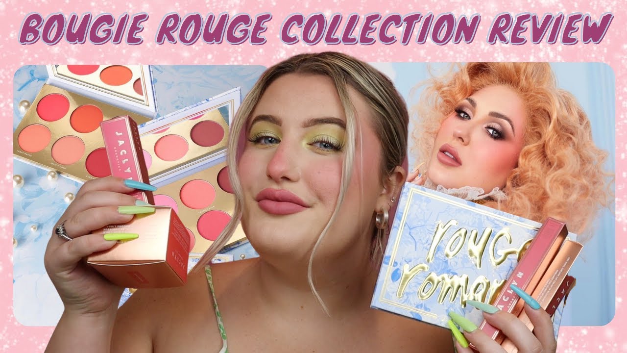 BOUGIE ROUGE BLUSH COLLECTION REVIEW 💗🍧🌸 JACLYN HILL COSMETICS | Hannah Tyson