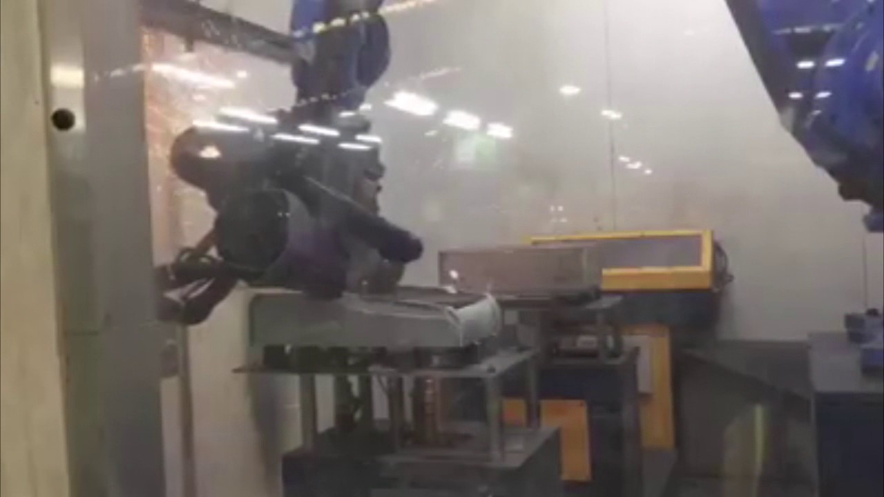 Polishing Robot By Thai Robotics and automation