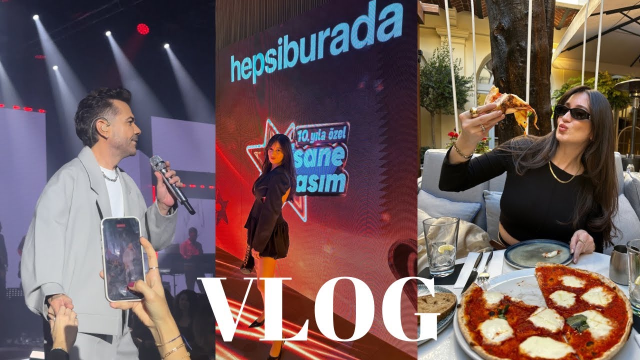 VLOG | İSTANBULA GİDİYORUZ | HEPSİBURADA EVENTİNE KATILIYORUM | SAÇLARIMI KESTİRDİM 💇🏻‍♀️