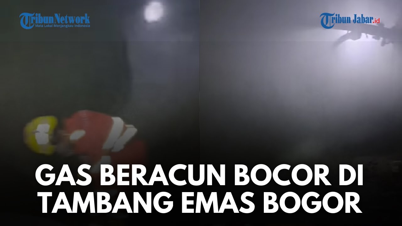 DETIK-DETIK MENCEKAM! Gas Beracun Muncul Di Tambang Emas Gunung Pongkor Bogor