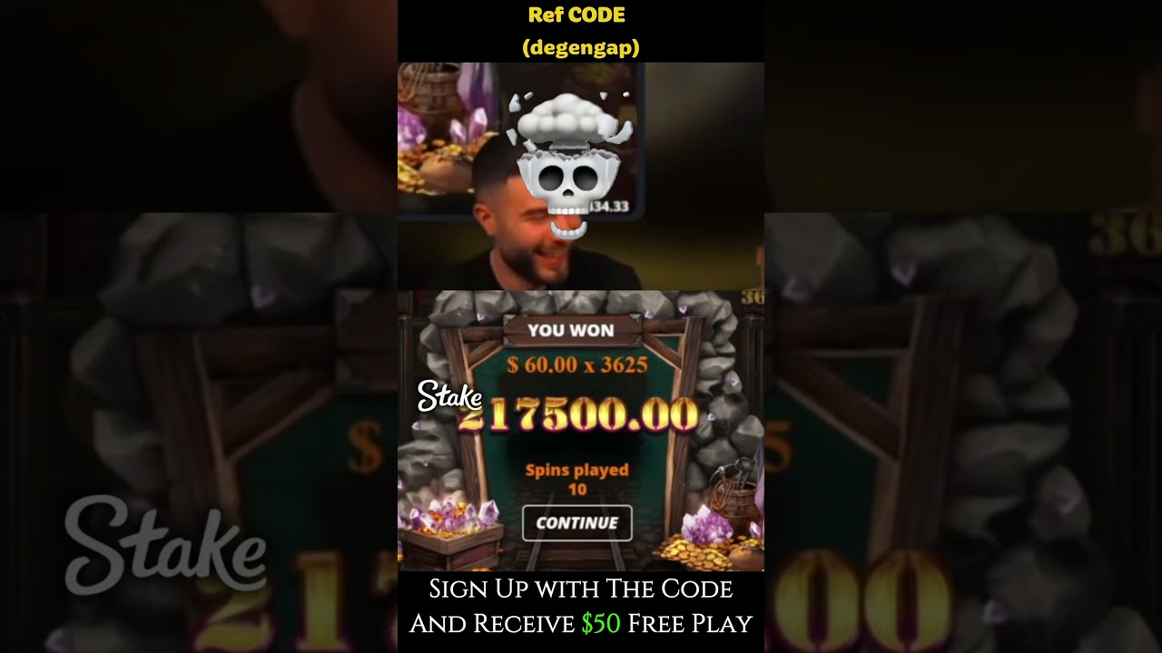 AYEZEE'S WIN! USE CODE DEGENGAP ON STAKE.COM. 
