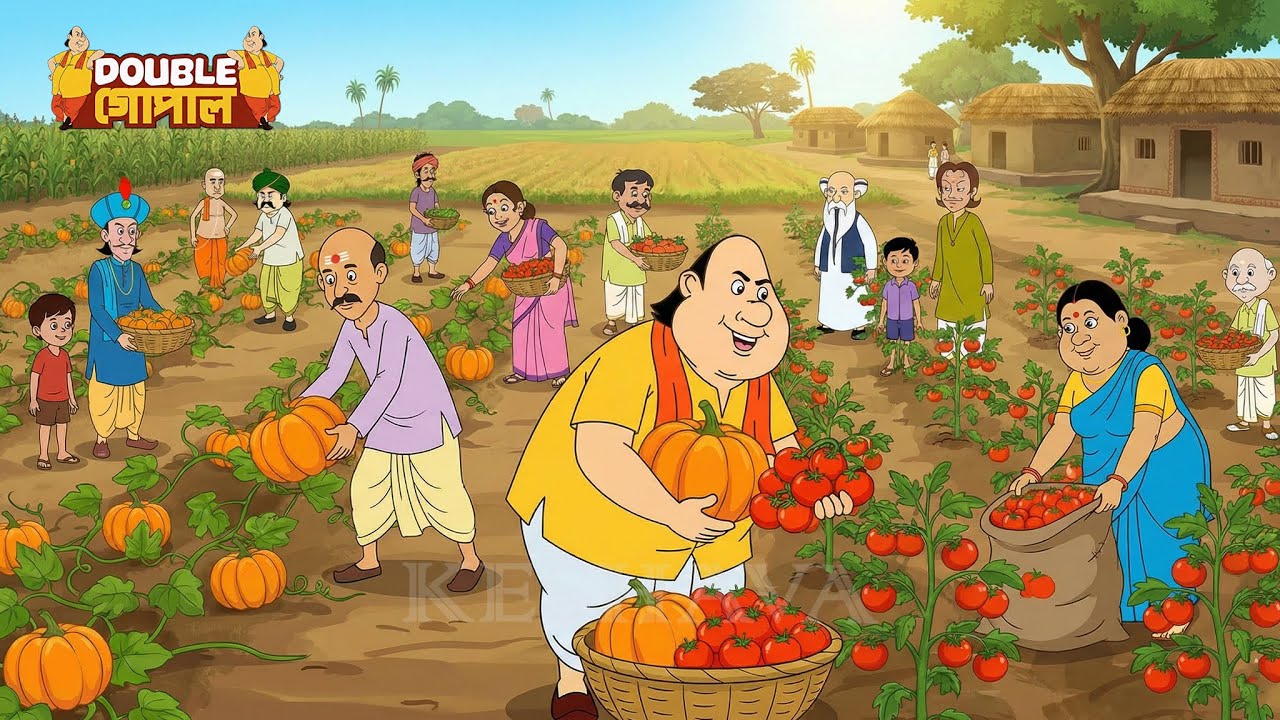 গোপাল ভাড়ের ক্ষেতে অলৌকিক লাল টমেটো || Gopal Bhar || New Episode 2026