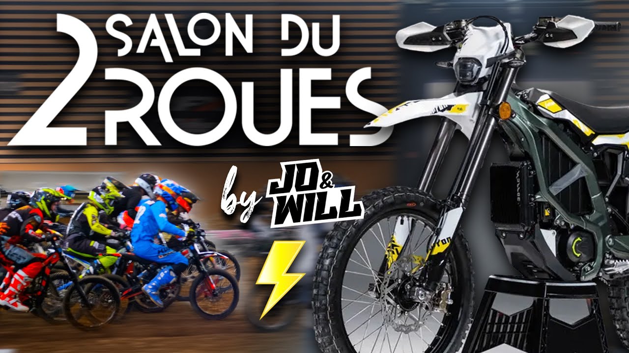 LES MOTOS TOUT-TERRAIN ÉLECTRIQUES POUR 2023 ? / Salon du 2 roues Lyon
