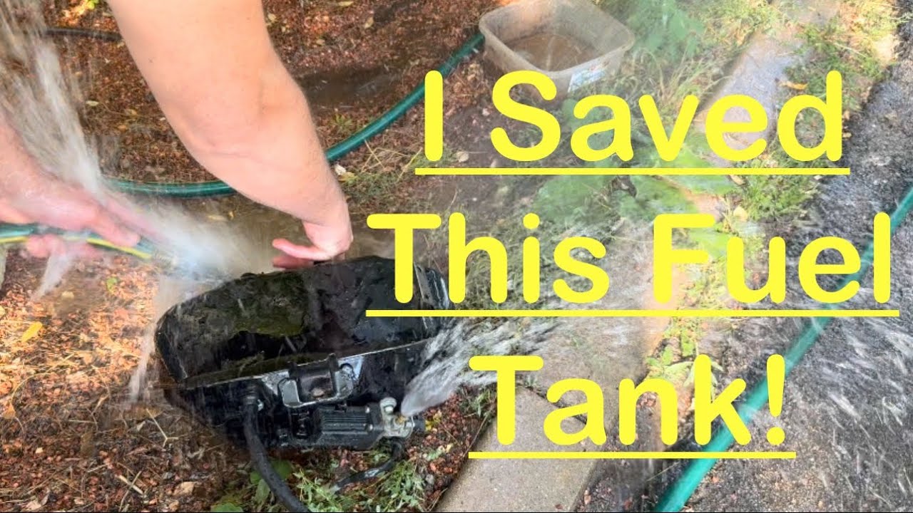 How to clean a Motorcycle Gas Tank