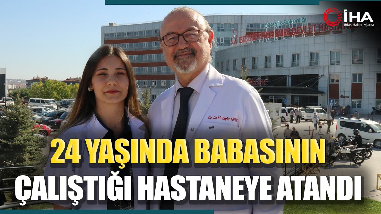 Baba Kız Aynı Hastanede Şifa Dağıtıyor