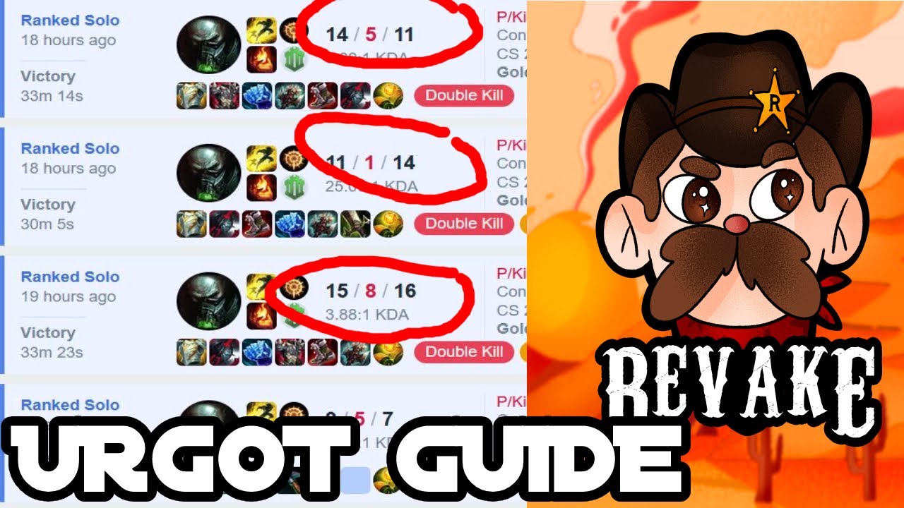 THE ONLY URGOT GUIDE YOU'LL NEED | SEASON 12 URGOT GUIDE | 67% WIN RATE