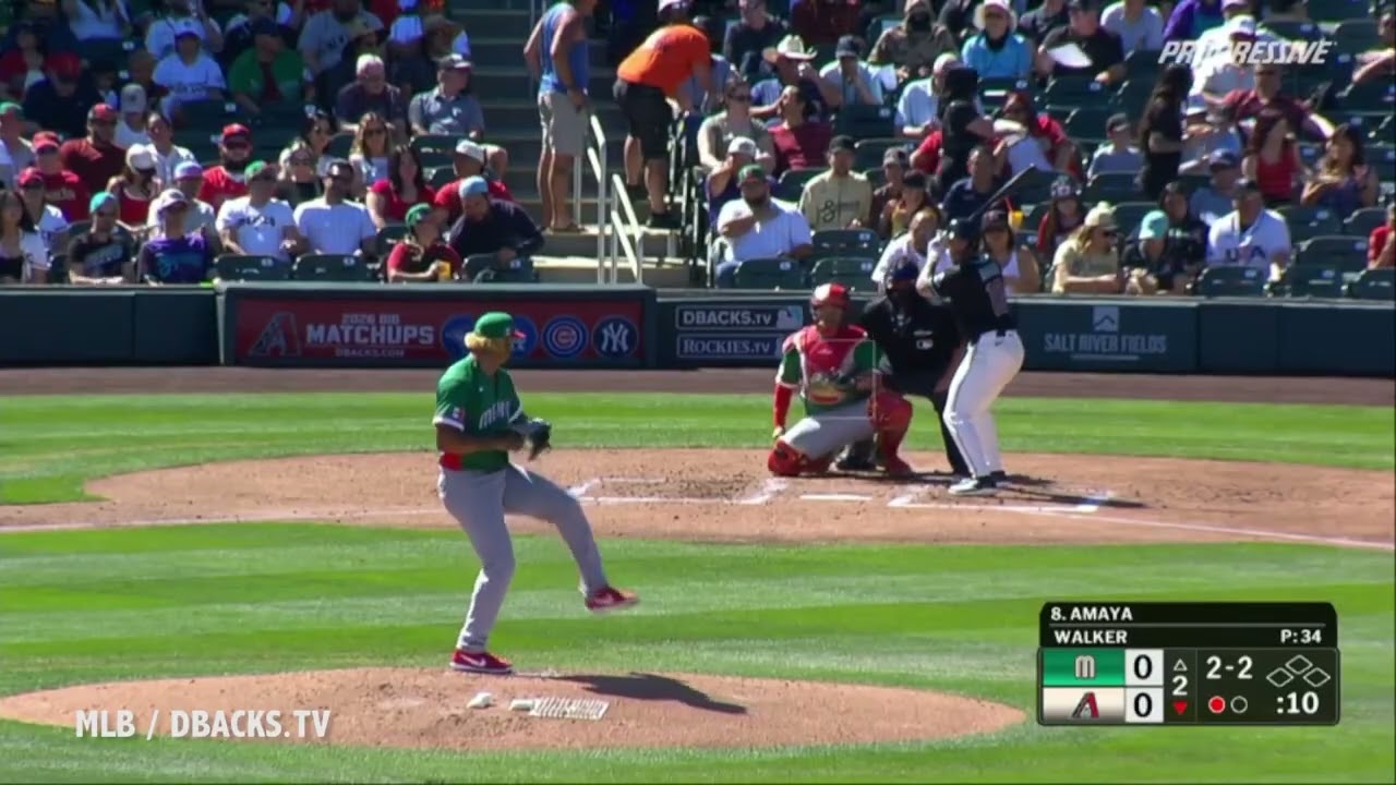 Taijuan Walker, MEXICO VS DBACKS 03 MARZO 2026
