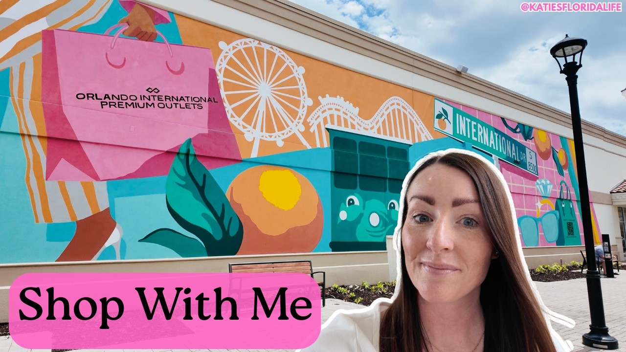 Аутлеты International Drive в Орландо | Покупки со мной | COACH, KATE SPADE, NIKE, DISNEY и много...
