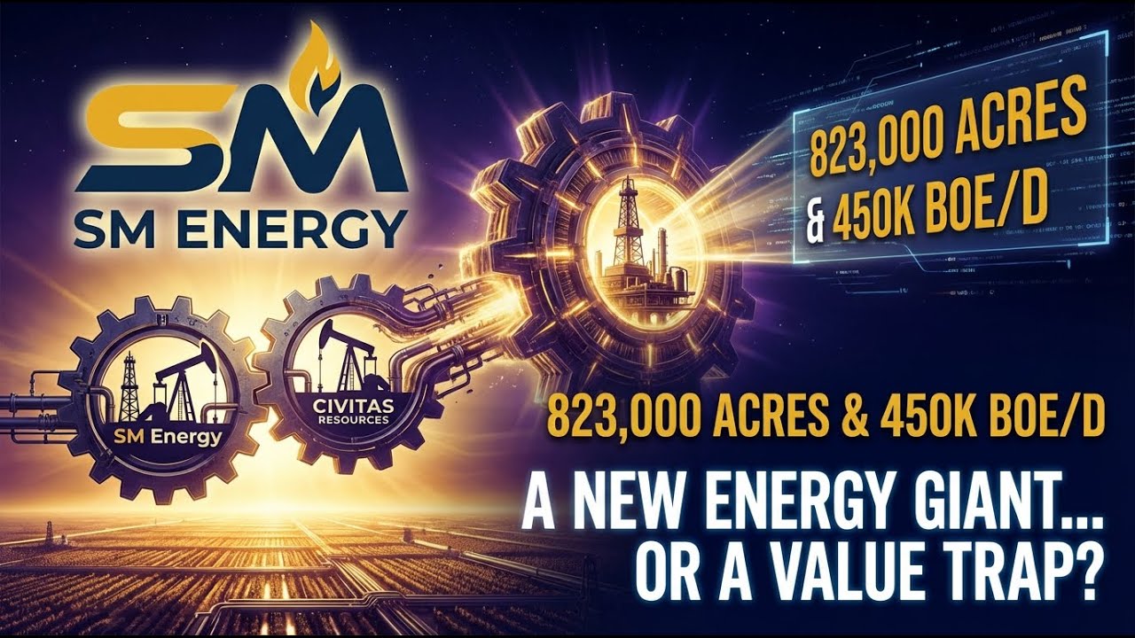SM Energy Stock Analysis | $12.8B All-Stock Merger Unlocks Top-10 Operator