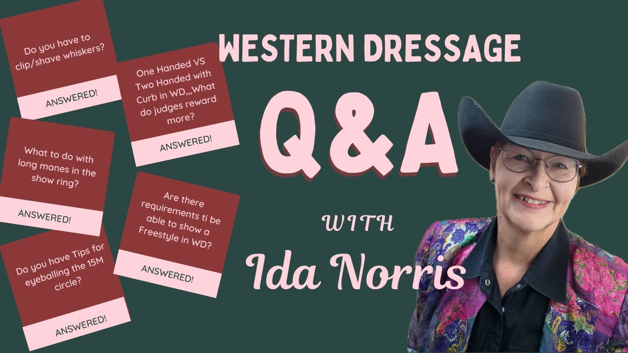 Western Dressage Q & A // Common Western Dressage Questions Answered!