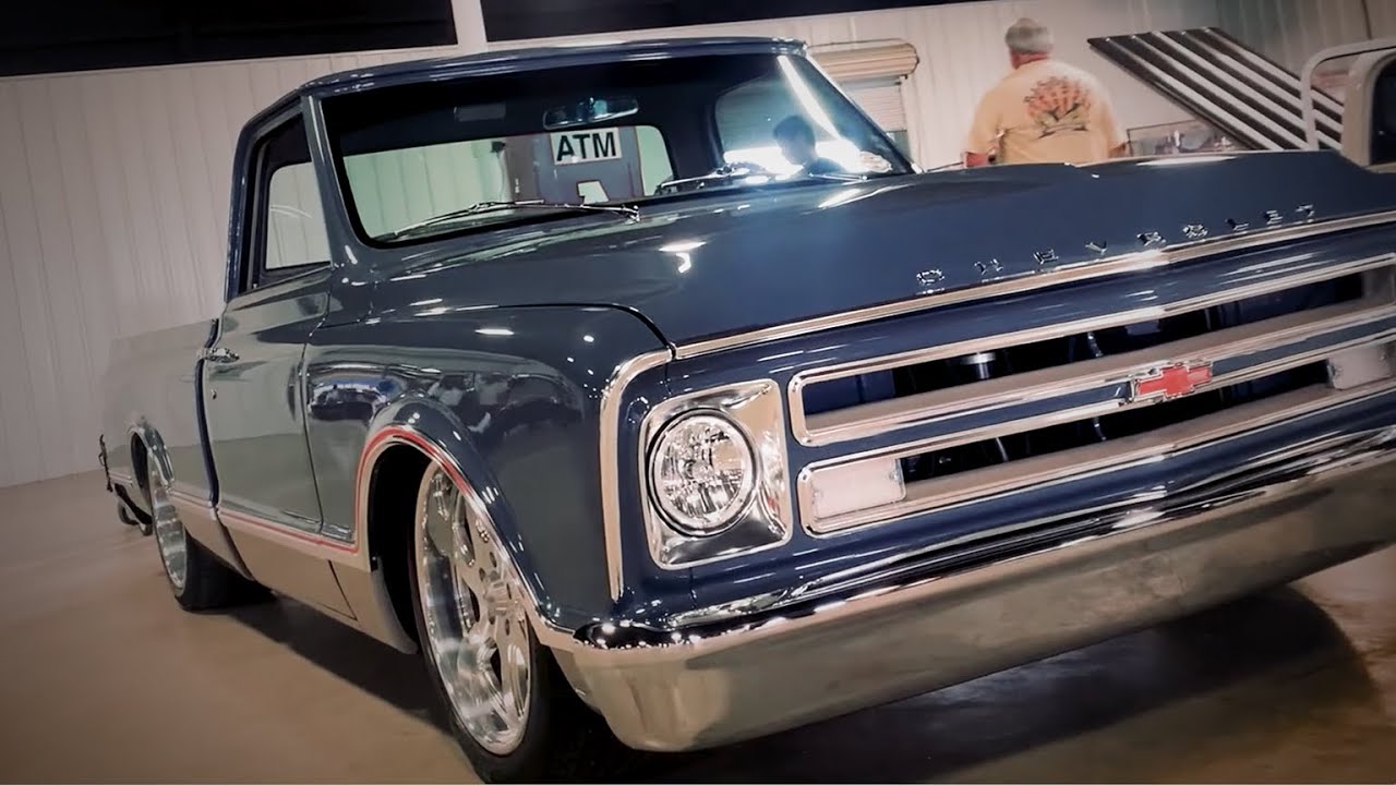 SLAMMED 1968 C10 Resto-Mod! Ultimate Custom Interior & Paint Job. Ultra modern!