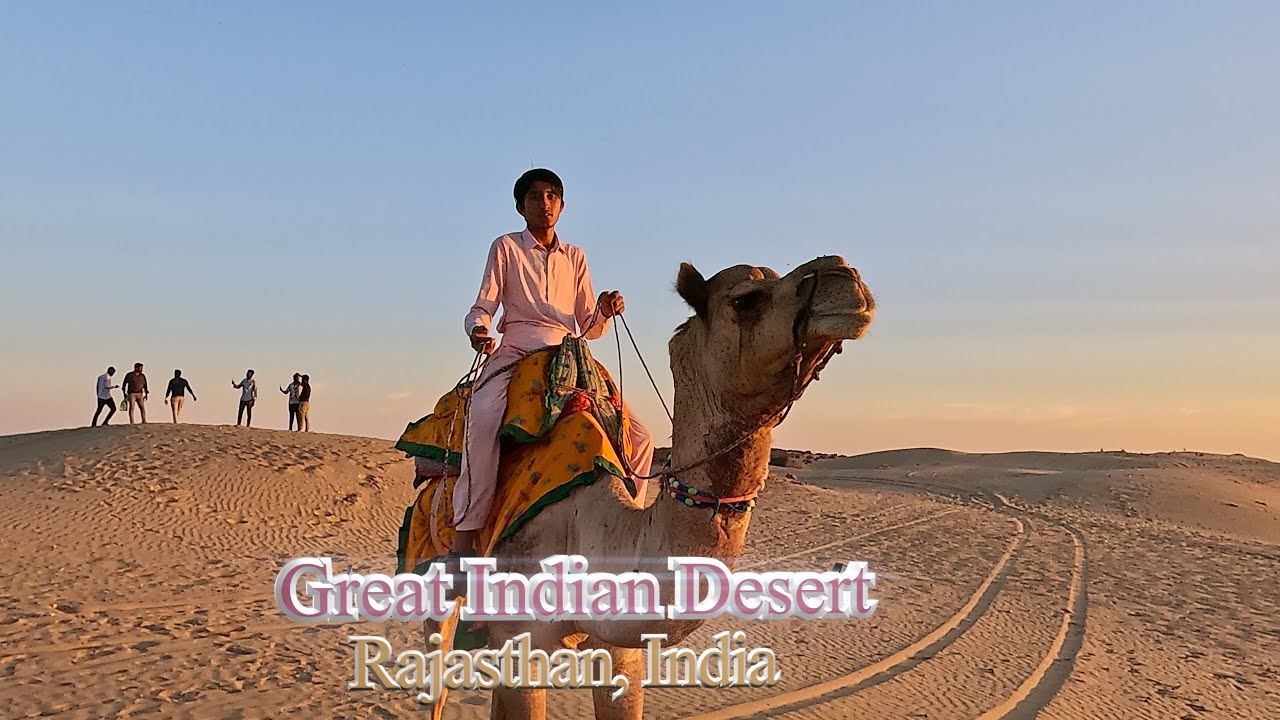 Walking in The Thar Desert | Great Indian Desert | Rajasthan Tour | India