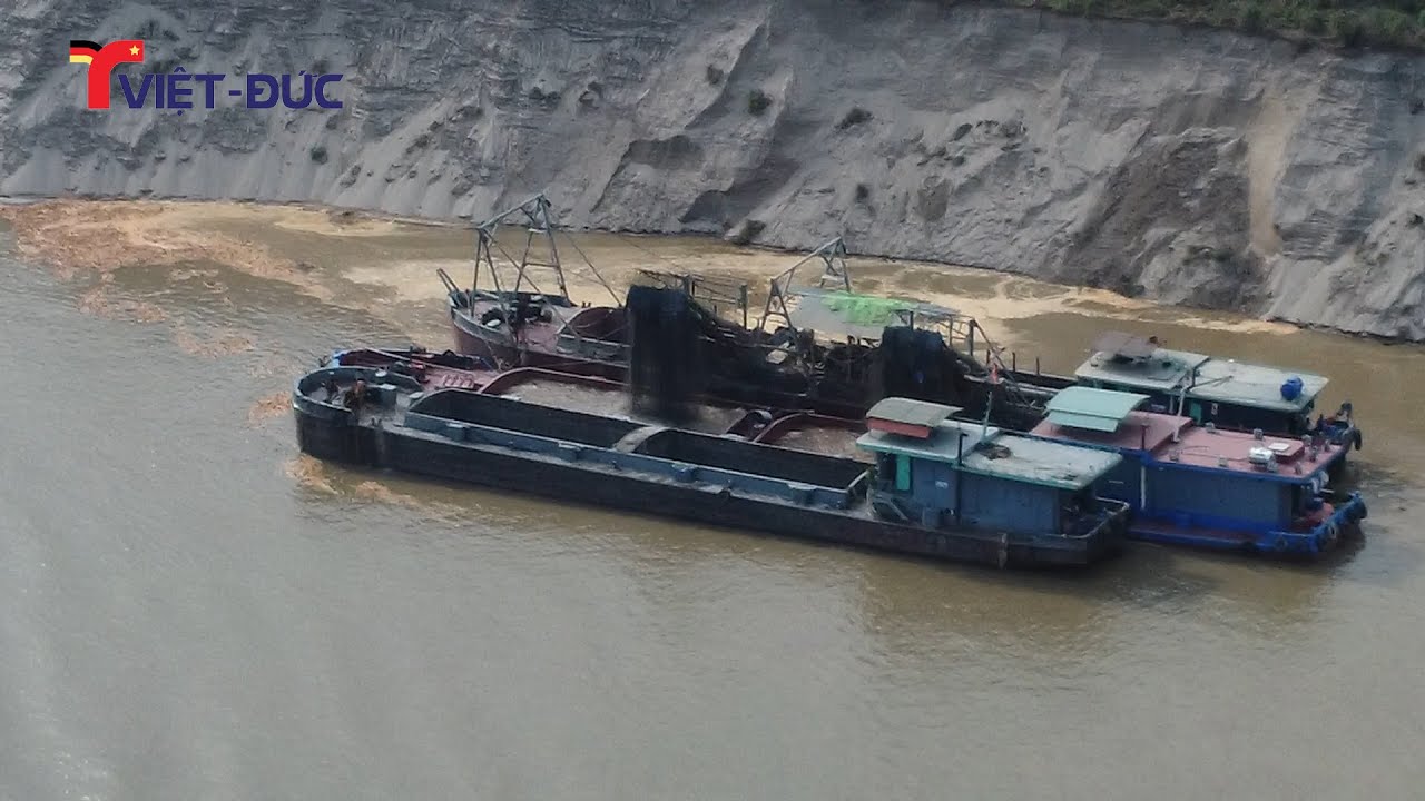 Khai thác cát lòng sông Hồng - Minh Nông 3: Thực tế “đại công trường” trái ngược nội dung giấy phép