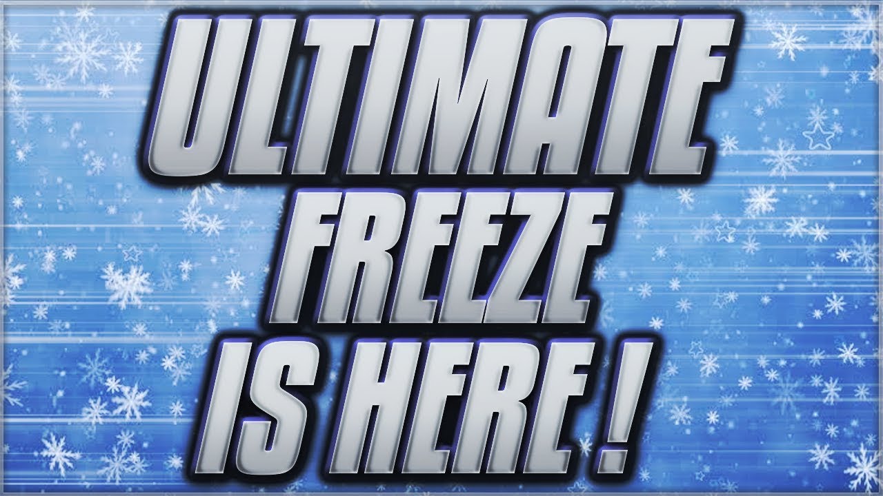 ULTIMATE FREEZE PROMO IS HERE!