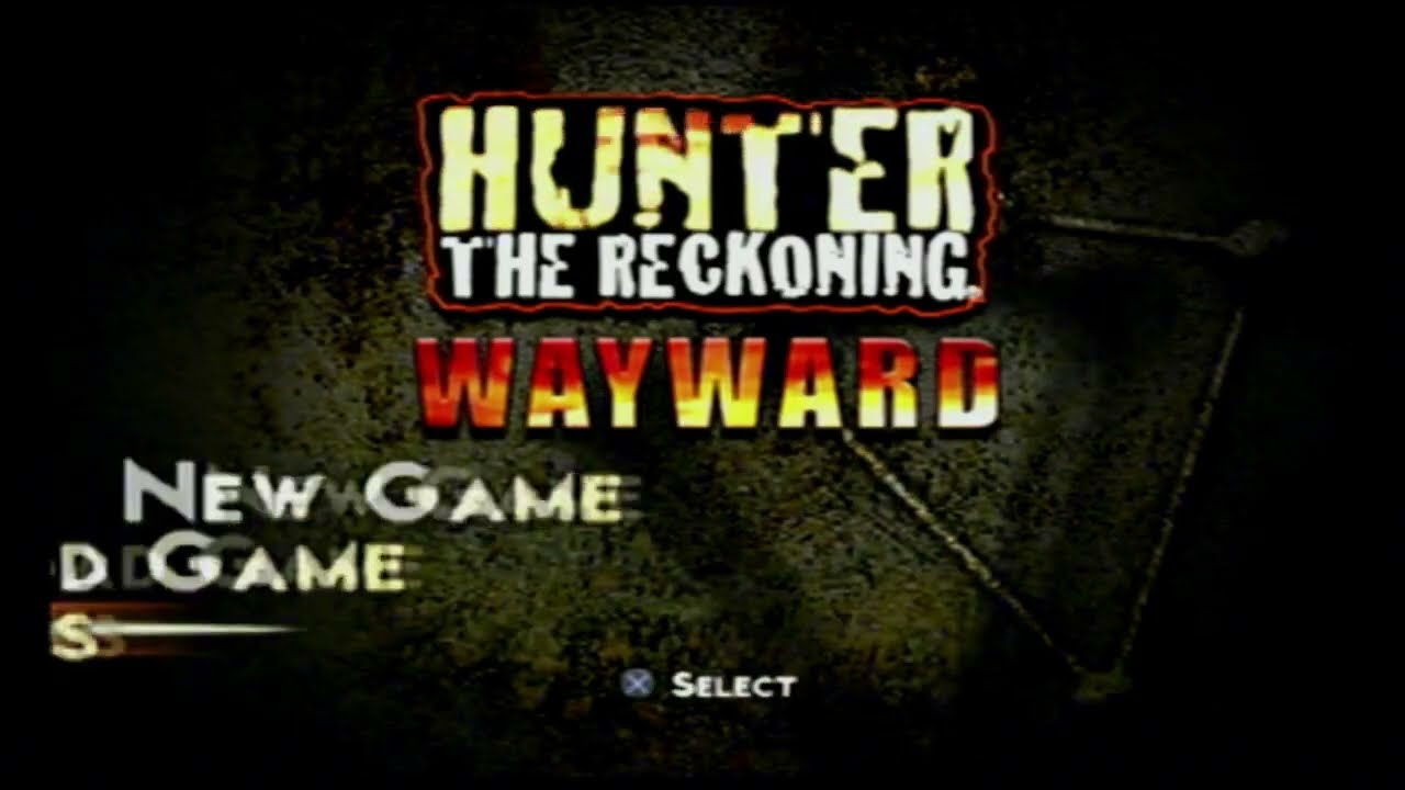 Hunter The Reckoning – Wayward (PS2) - Finished