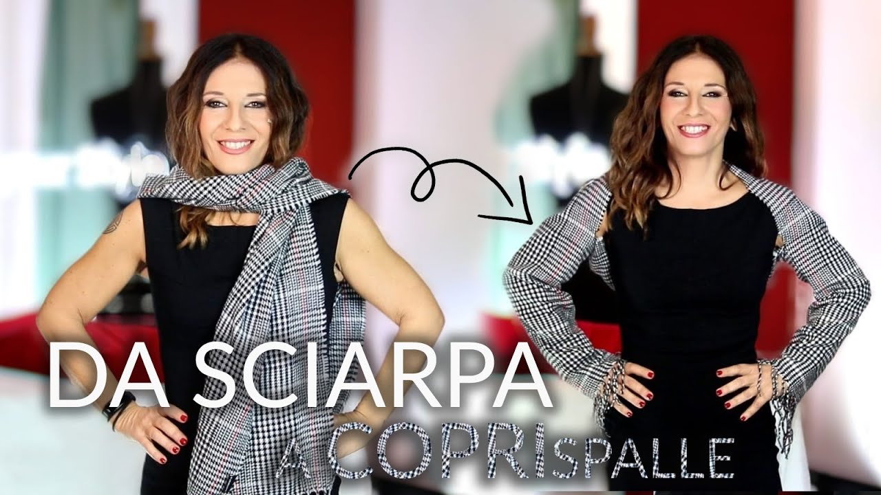 Da SCIARPA a COPRISPALLE  #coprispalle #sciarpa #winter
