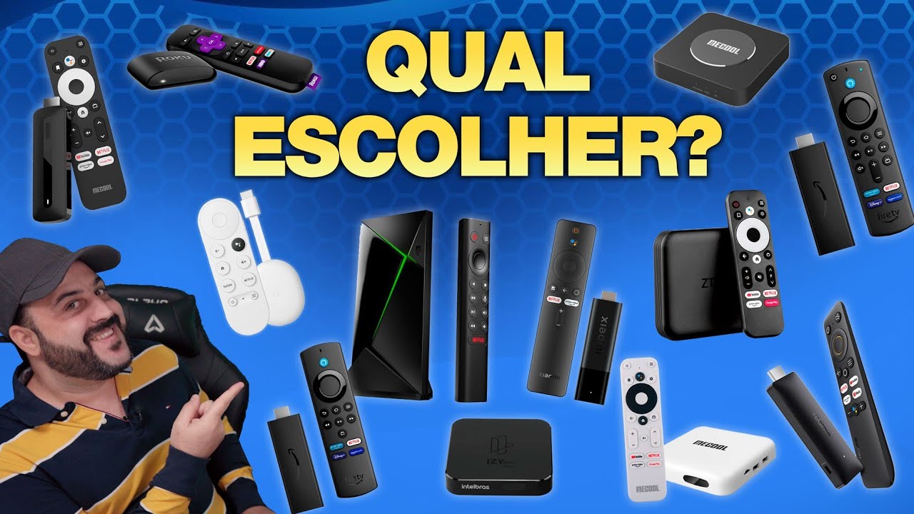 Saiba qual o MELHOR TV BOX ou STICK pra deixar sua TV mais RÁPIDA e INTELIGENTE