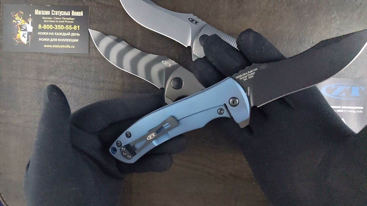 Обзор серии ножей Zero Tolerance 0920 в дизайне Les George USA