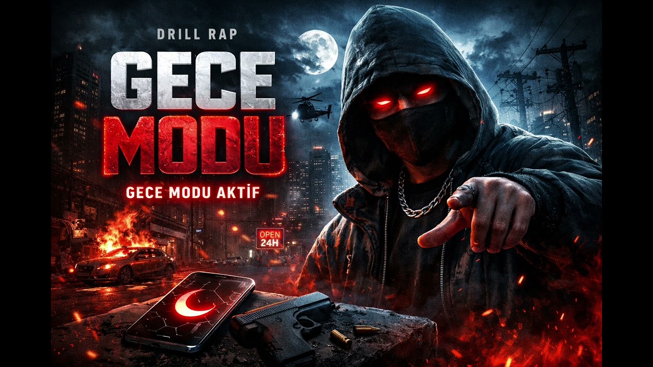 🔥 GECE MODU | Drill Rap (Official Audio) 🔥
