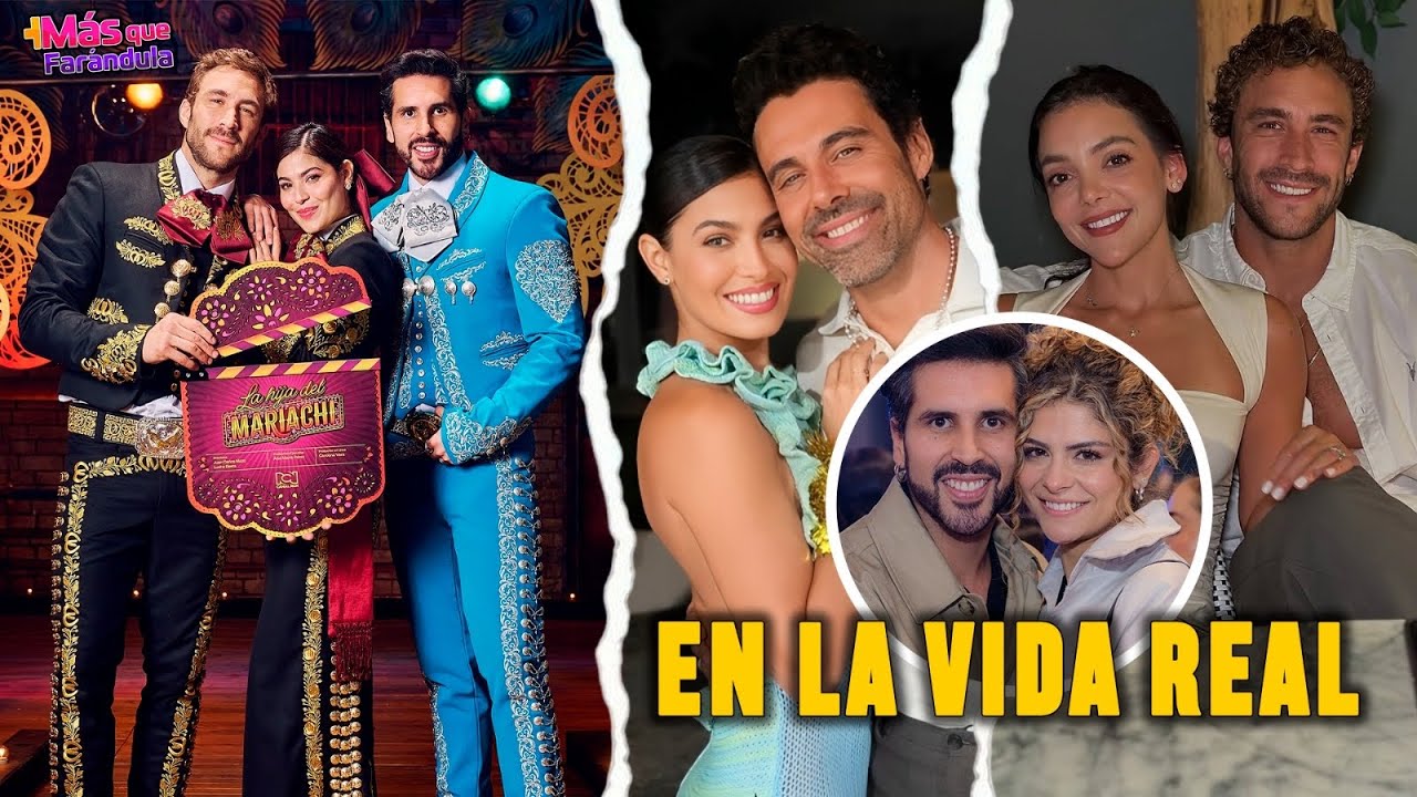 Las parejas reales de los actores de La hija del mariachi y su vida sentimental.