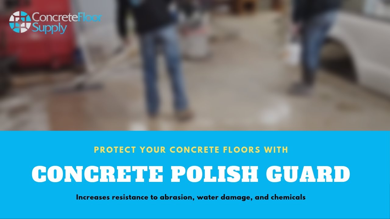 Applying Polish Guard for Concrete Floor Protection