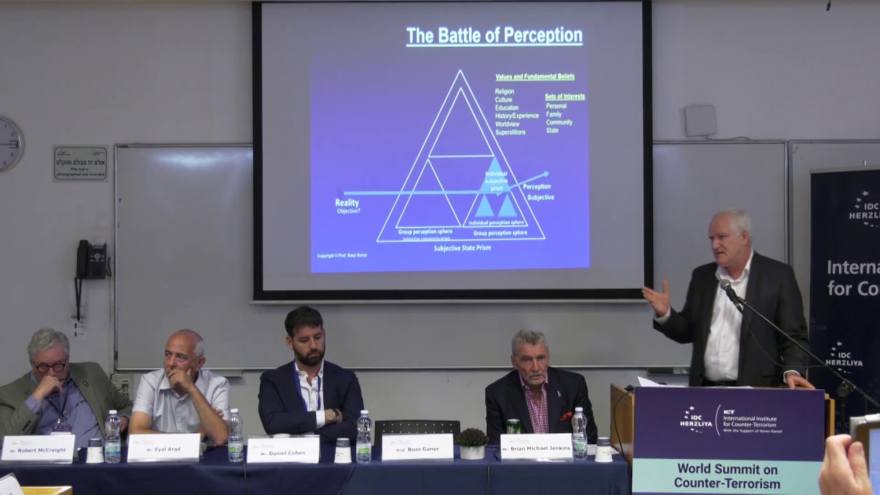 Prof. Boaz Ganor - Workshop: Influence Operations & Psy-Ops The War Between Wars