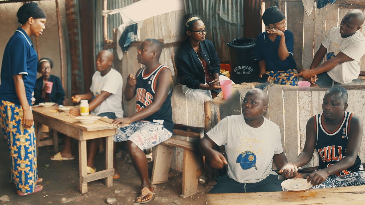 #IndundiComedy : Raba ivyago Bibaye kuri Cisha _ado na Mutima le comédien muri Restaurant😂😂😂