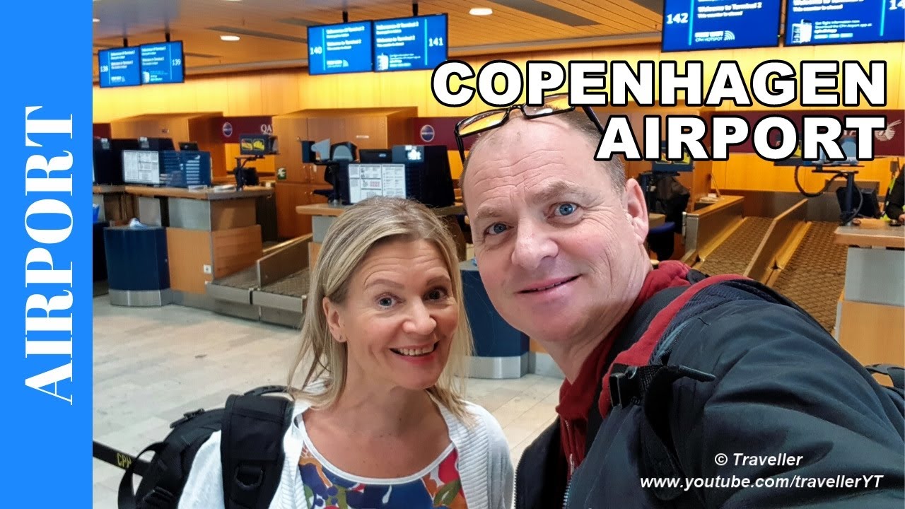 DEPARTURE FROM COPENHAGEN Airport 🇩🇰 Check-in, Departure and Copenhagen Airport Tour