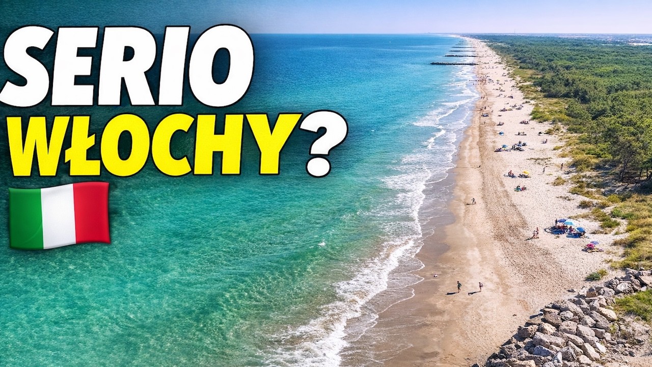 Publiczna plaża we Włoszech 🇮🇹 Adriatyk mnie zaskoczył