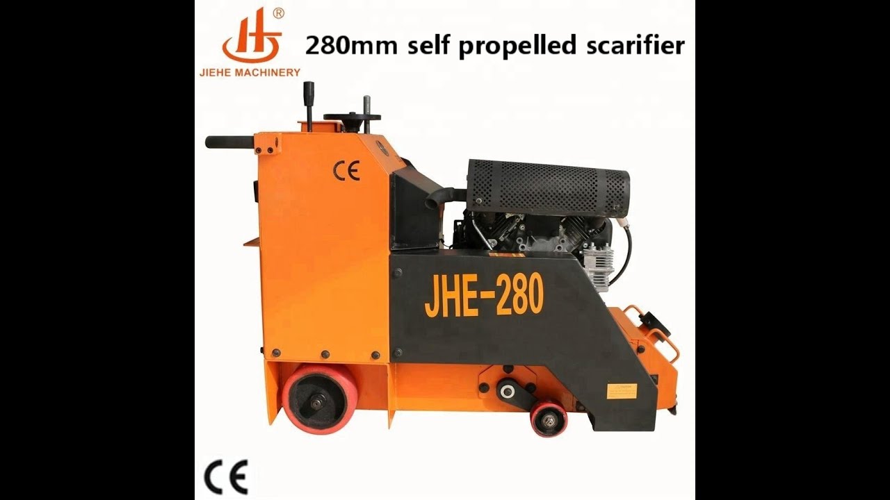 280 Self propelled Concrete scarifier