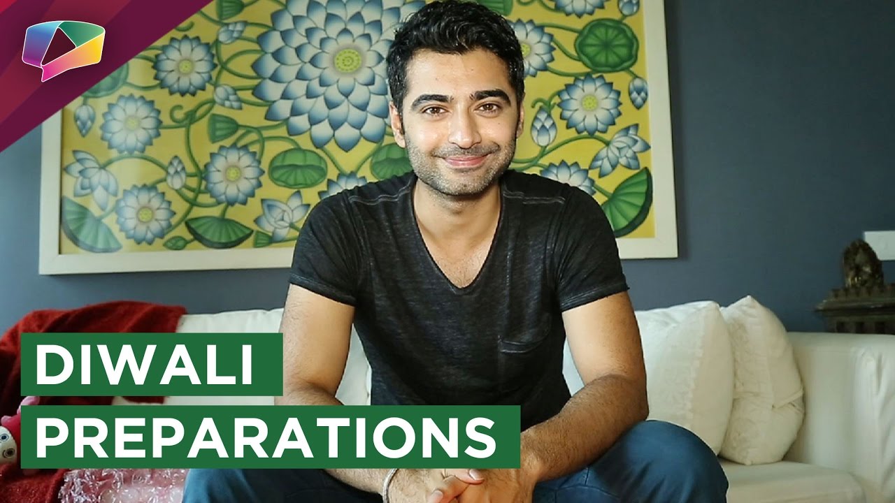 Harshad Arora does Diwali preparations