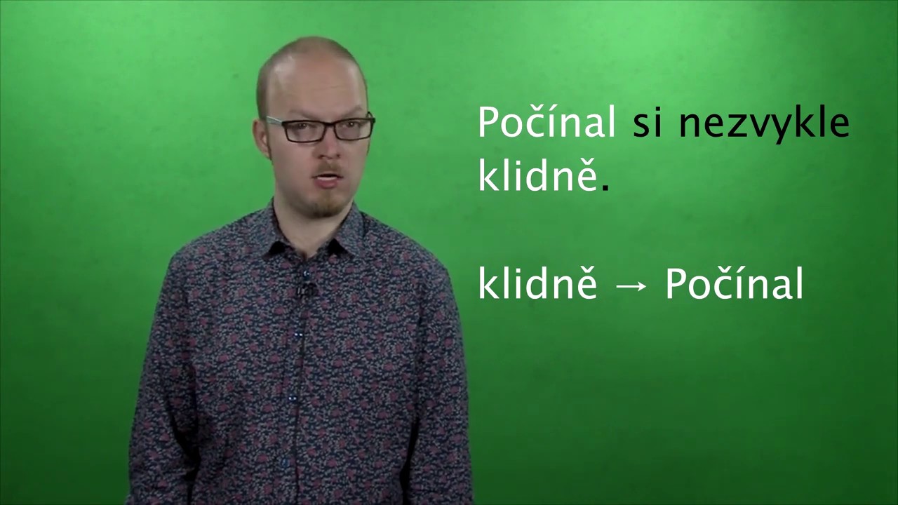 16 Morfologie: Příslovce, částice