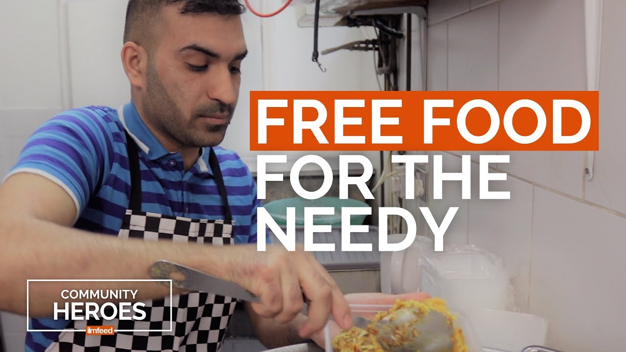 Muslims Serve FREE FOOD to 300 NEEDY PEOPLE Every Thursday in London