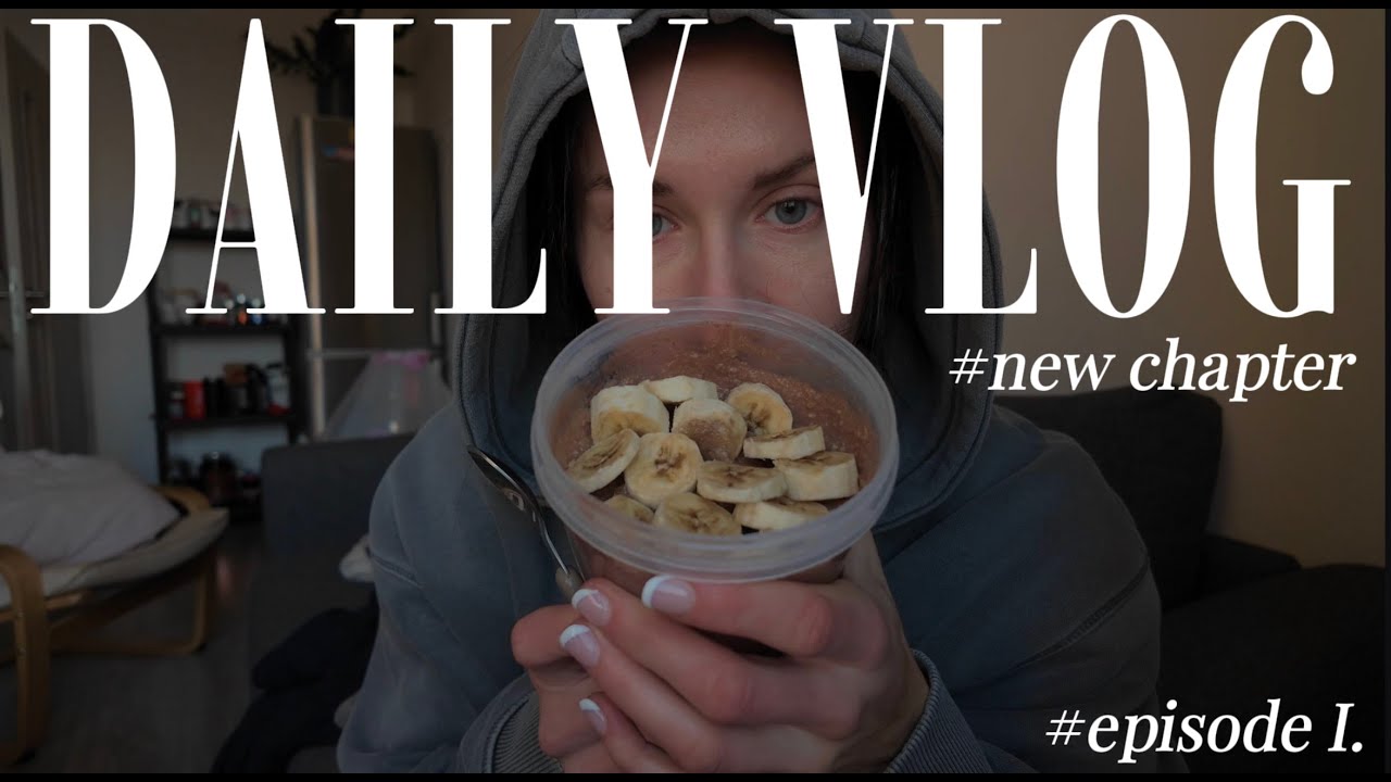 ZAČÍNAM NOVÚ KAPITOLU/| Realita môjho dňa/Vlog #1