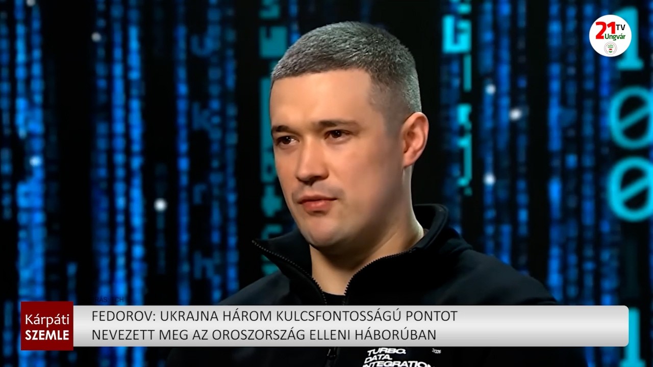 Fedorov: Ukrajna három kulcsfontosságú pontot nevezett meg az Oroszország elleni háborúban