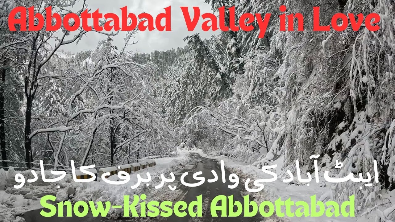 When Snowfall Turns Abbottabad into a Dream
