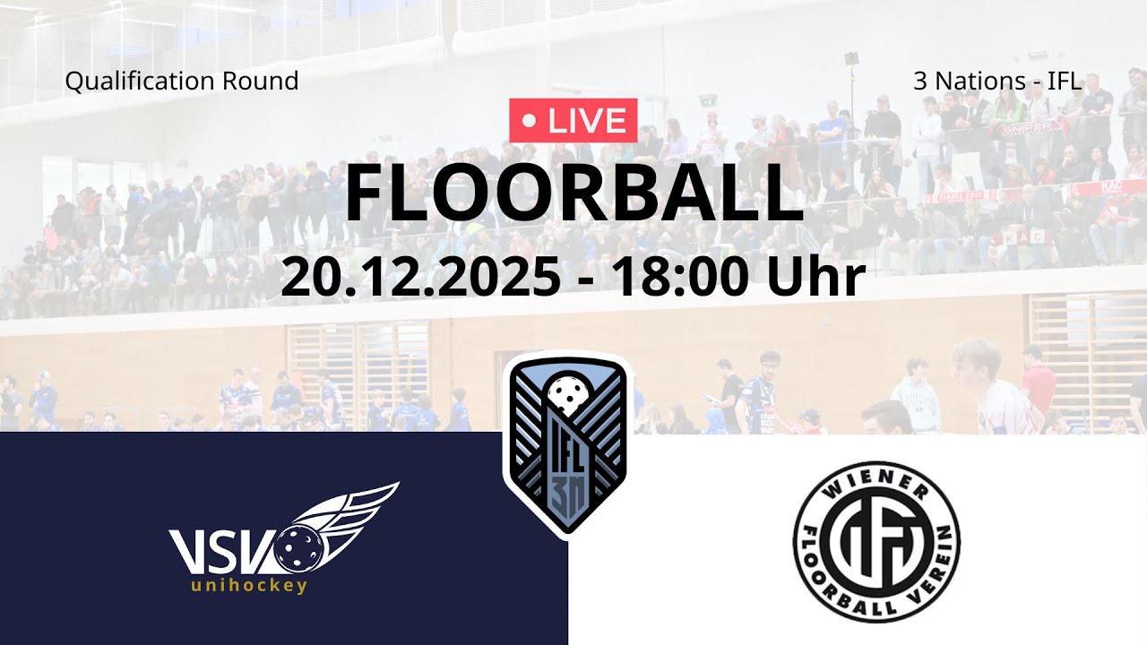 VSV Unihockey vs. Wiener Floorball Verein | IFL Floorball Bundesliga Österreich