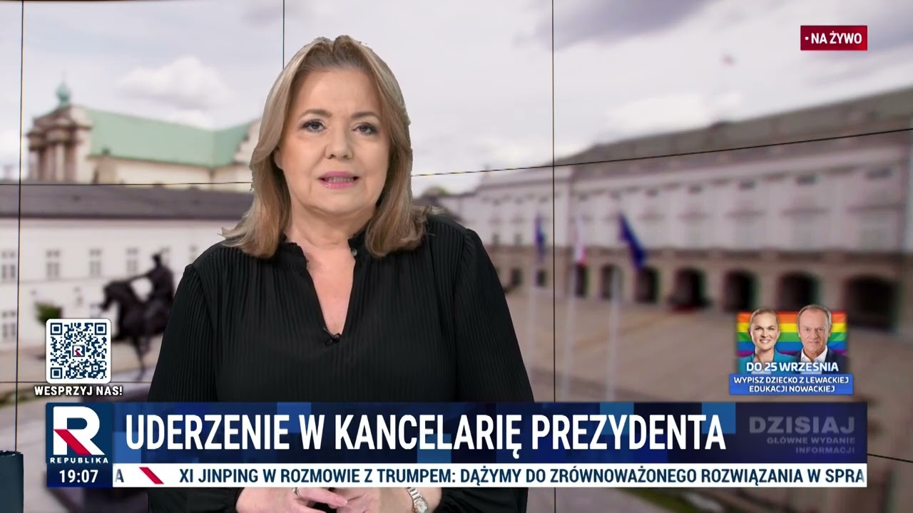Dzisiaj Informacje Telewizja Republika 19.09.2025 | TV Republika