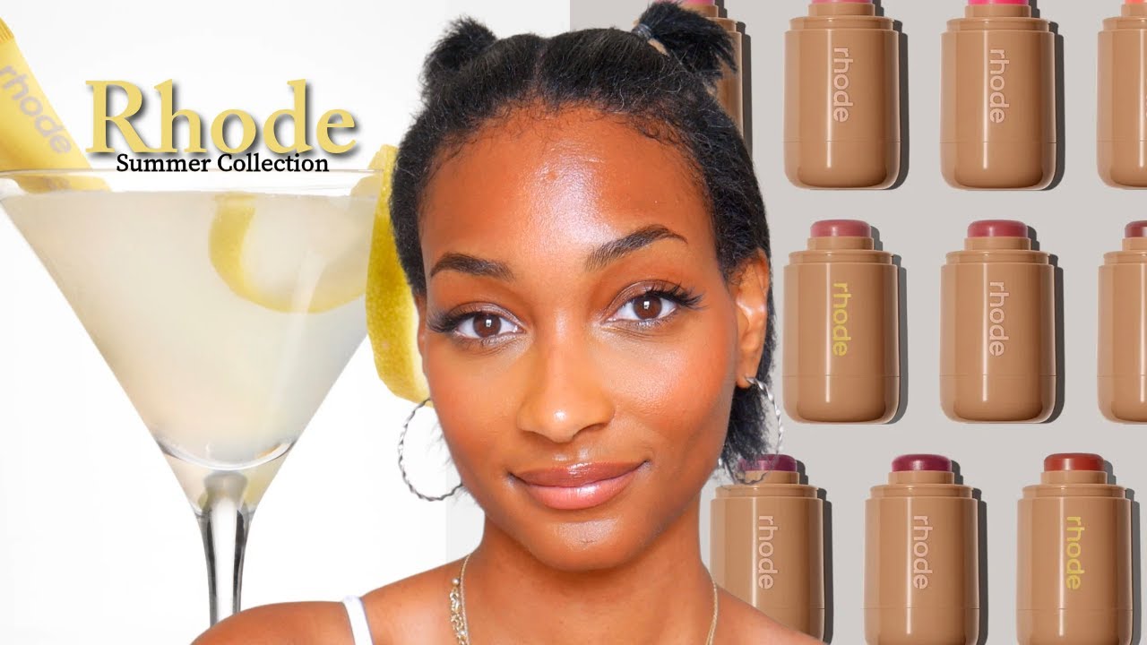 Rhode Summer Collection Haul - Lemontini Lip Tint, Sun Soak Pocket Blush, & Lip Liner | Maritzah K