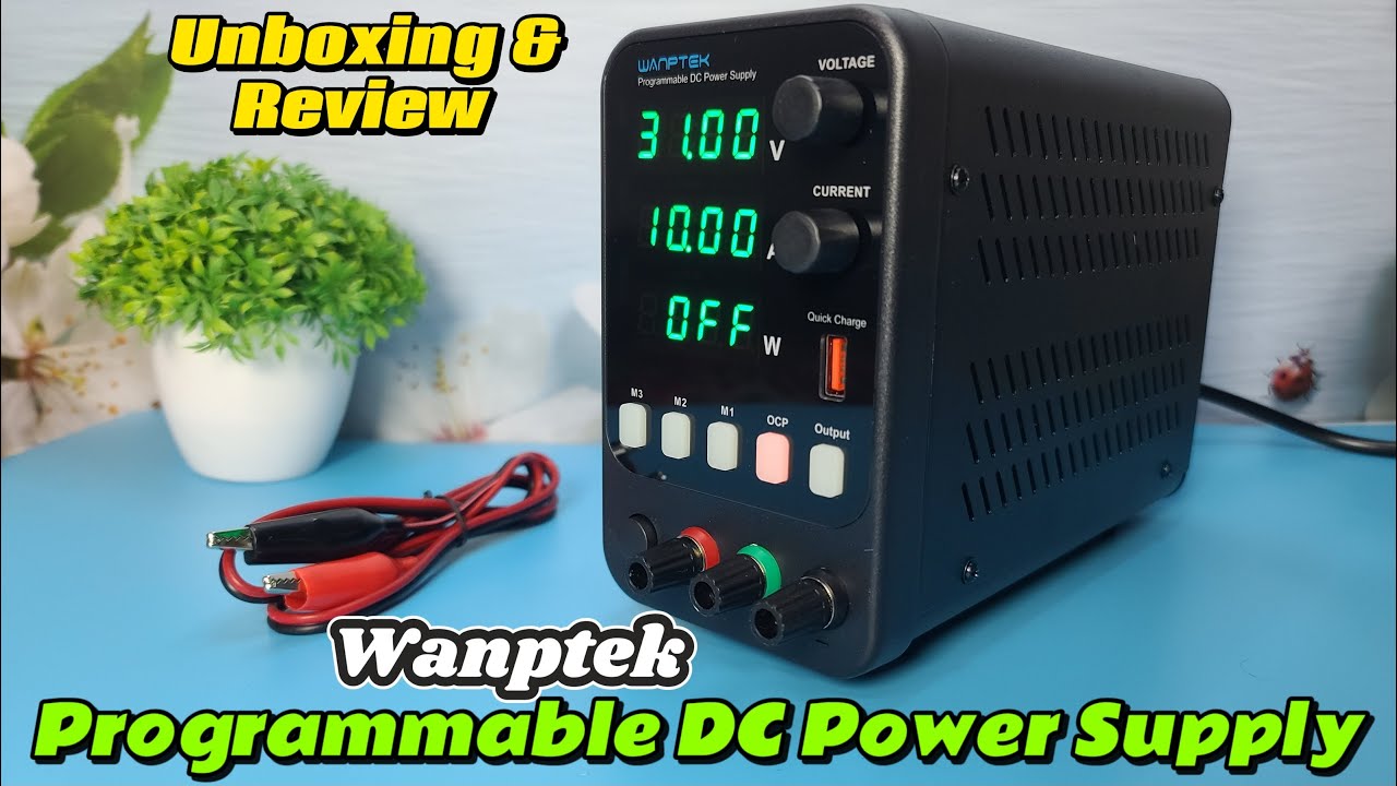 Обзор программируемого источника питания постоянного тока Wanptek | Лабораторный источник питания...