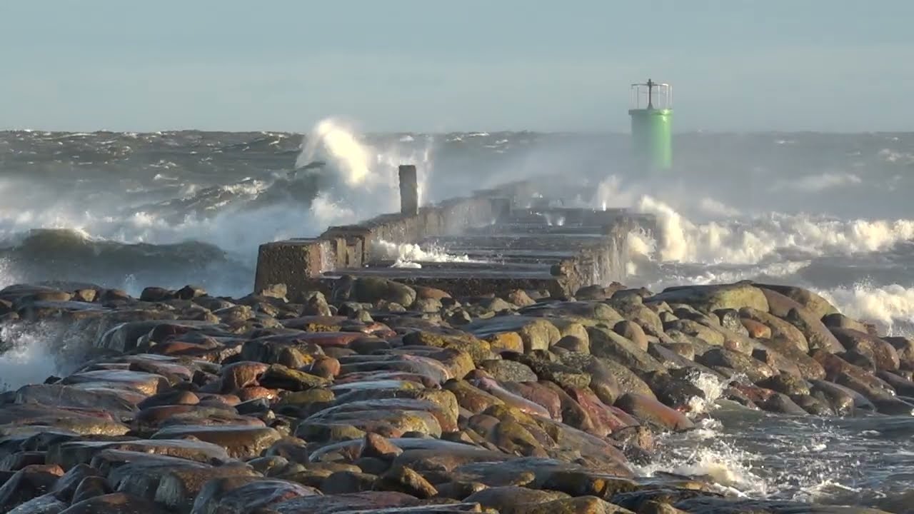 Vētra 28.12.2025. Rojā.