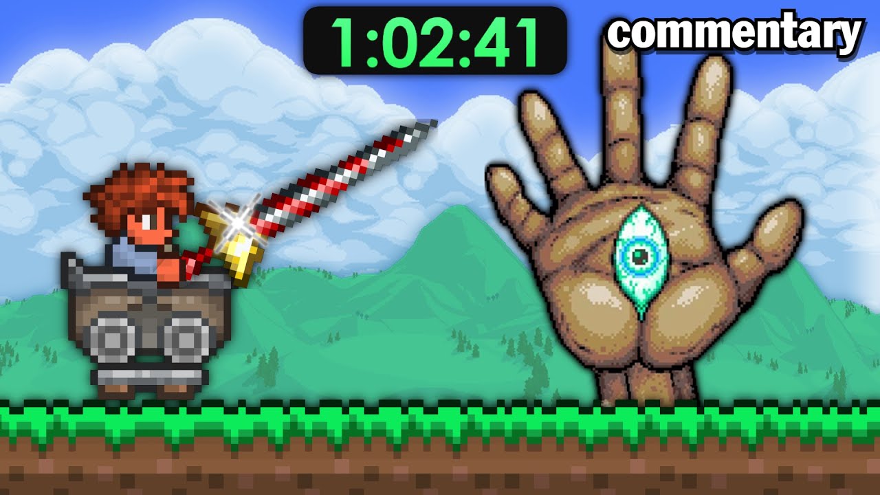 [FWR] Terraria Moon Lord Speedrun in 