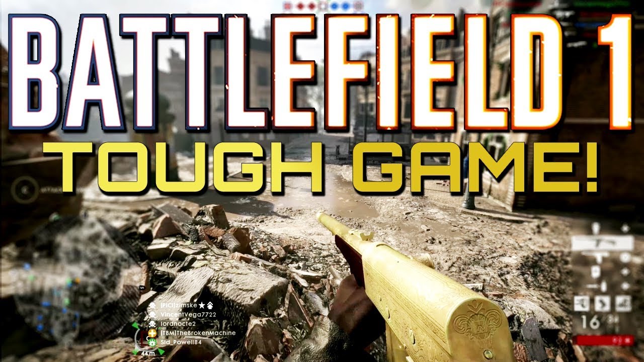 Battlefield 1: 96 Kills - Super Close and Tough Game on Frontlines (PS4 Pro Multiplayer Gameplay)